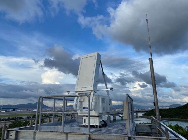 The first Phased Array Doppler Weather Radar installed at Sha Lo Wan