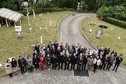 领事团宾客合照
