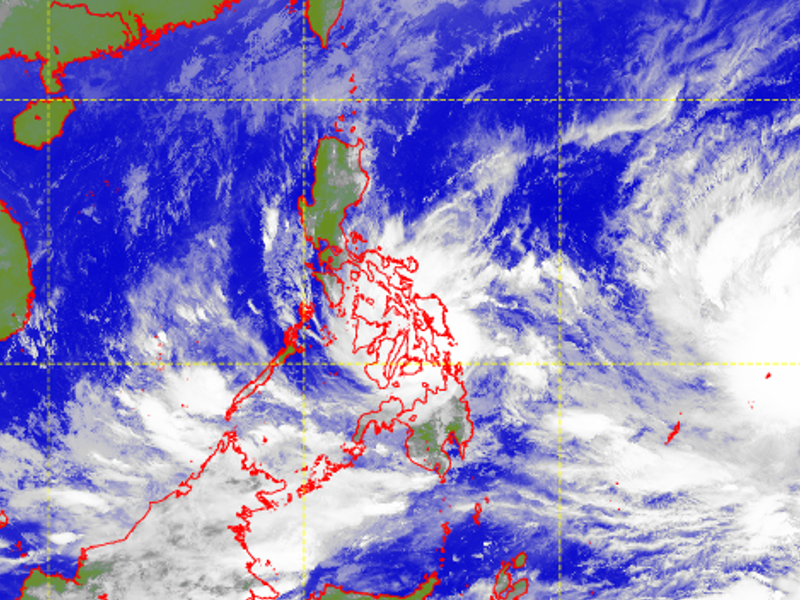 Satellite picture of Tropical Storm Megi (2202)