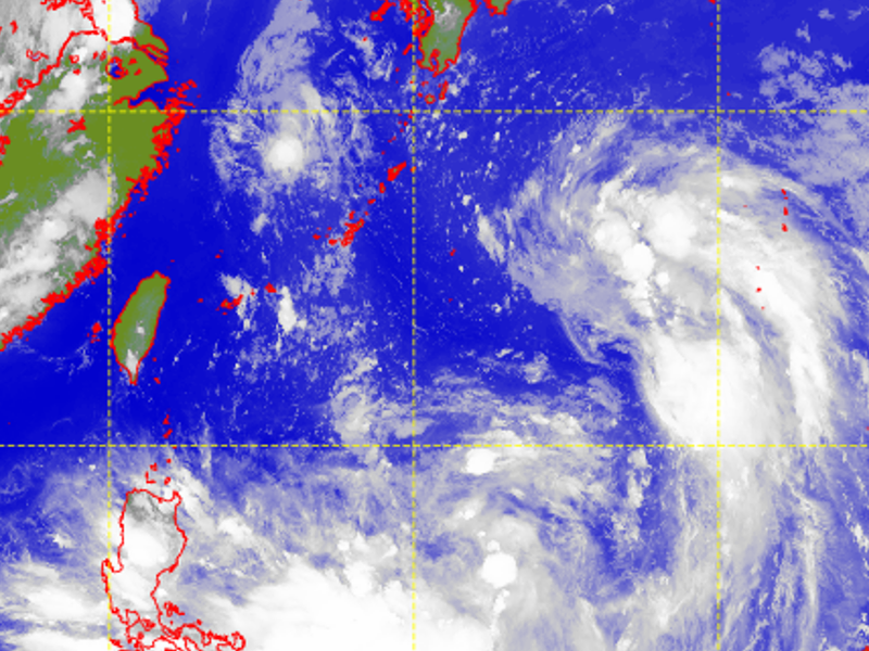 Satellite picture of Tropical Storm Songda (2205)