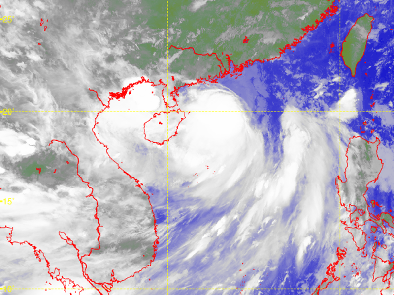 Satellite picture of Typhoon Ma-On (2209)