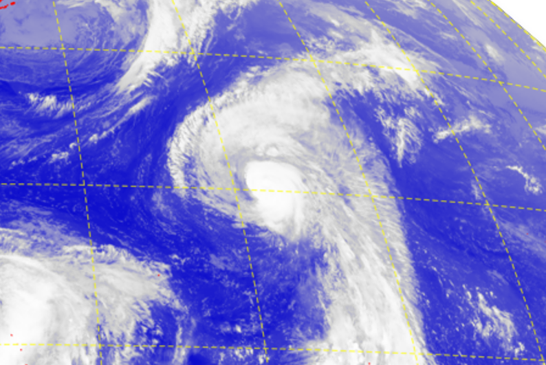 Satellite picture of Typhoon Merbok (2213)