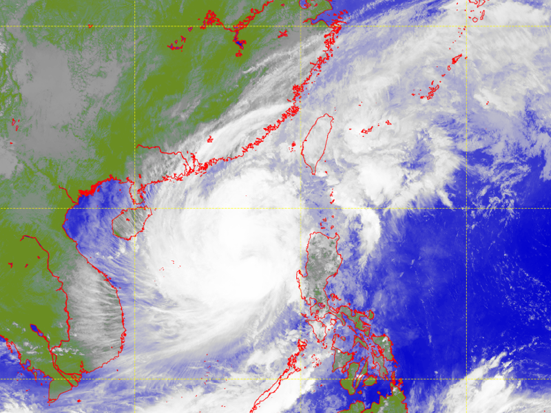 Satellite picture of Severe Tropical Storm Nalgae (2222)