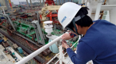 Installation of Automatic Weather Station onboard Voluntary Observing Ship