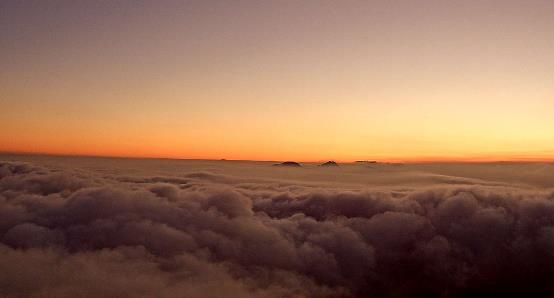 大帽山新增攝影機拍攝的雲海美景
