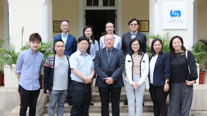 深水埗區議會代表團到訪香港天文台 (2023 年 5 月 11 日)