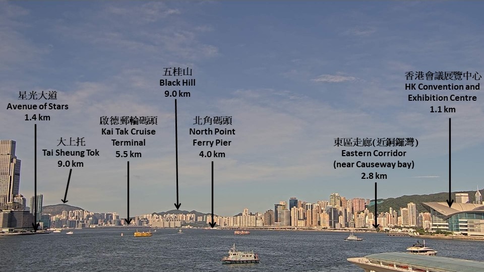 新增中環香港海事博物館拍攝的實時天氣照片