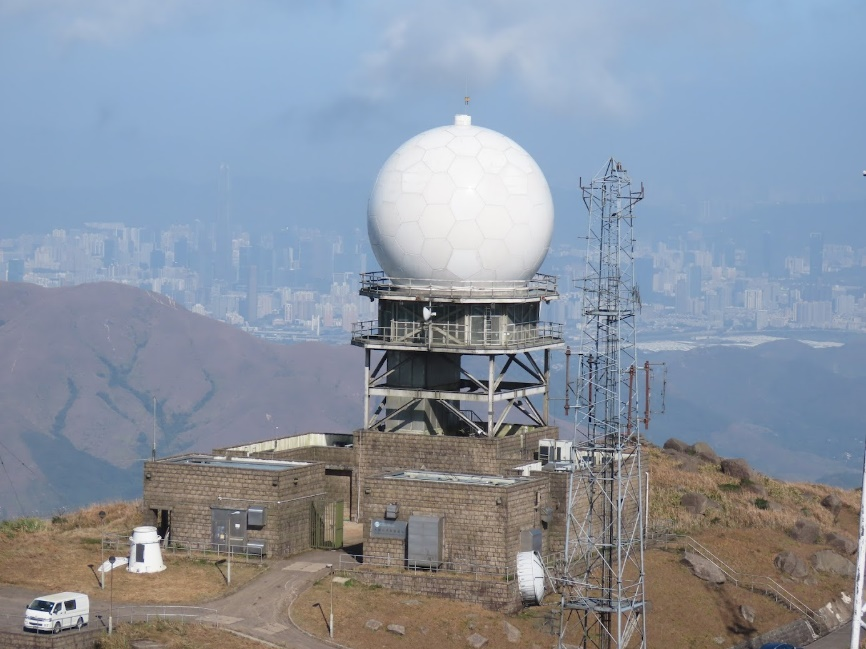 New weather radar at Tai Mo Shan comes into operation